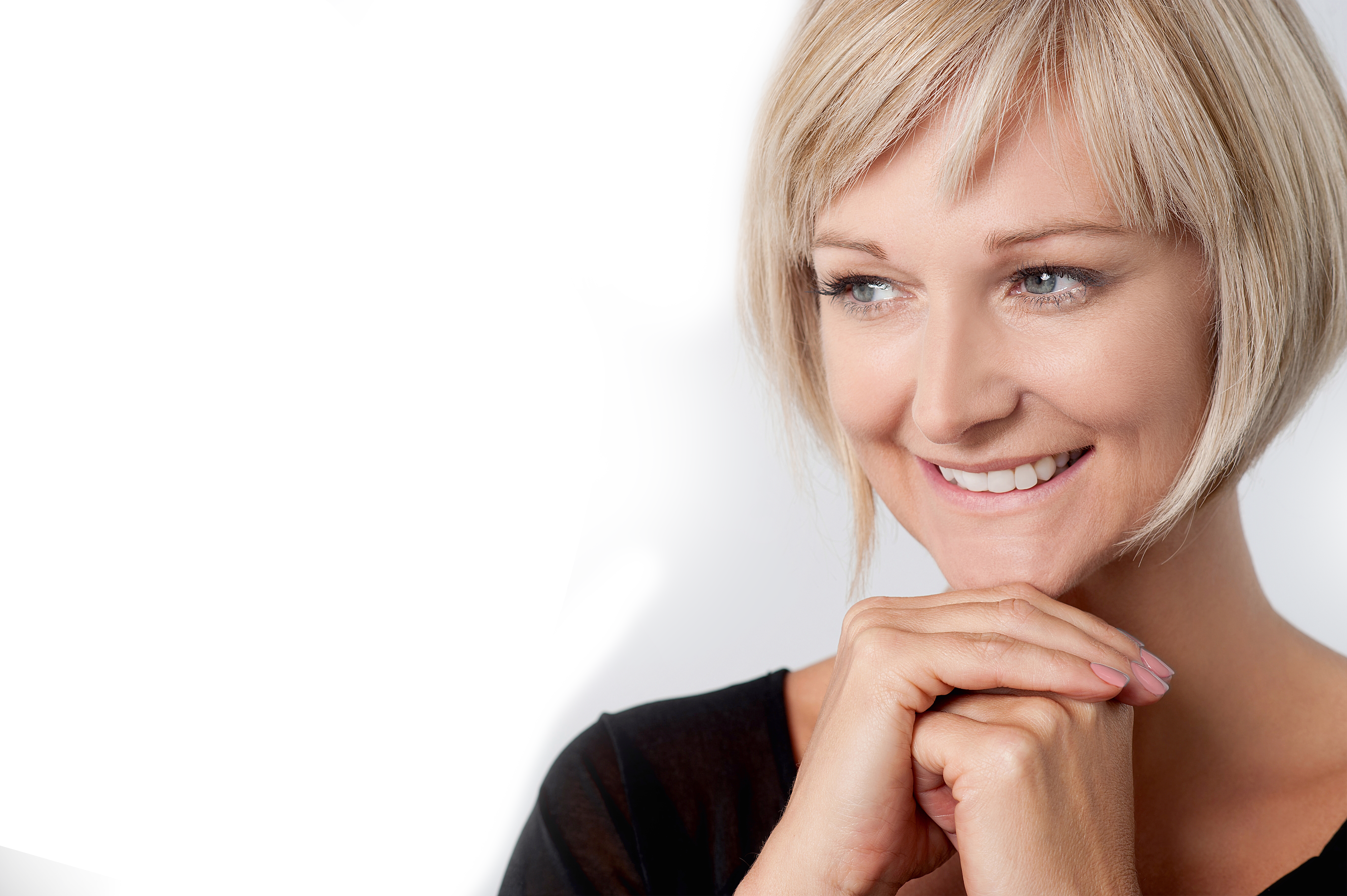 happy woman